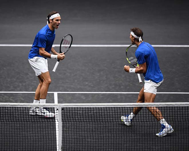 Nadal và Federer từng đánh cặp với nhau