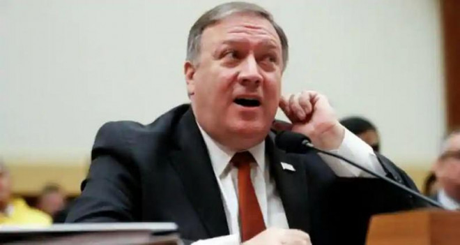 Ngoại trưởng Mỹ Mike Pompeo. Ảnh: REUTERS