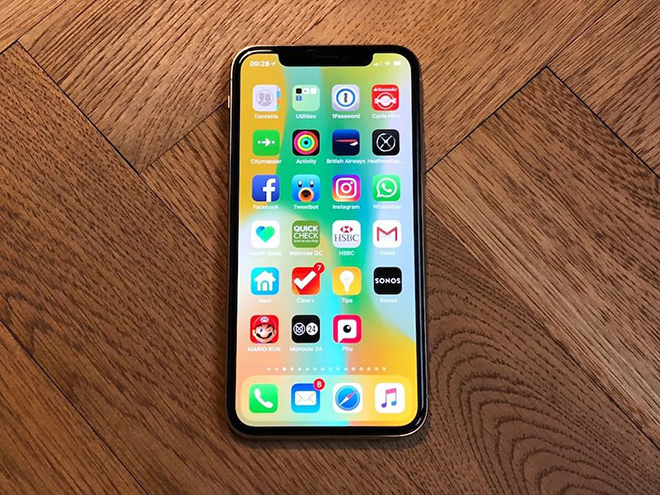 iPhone X.