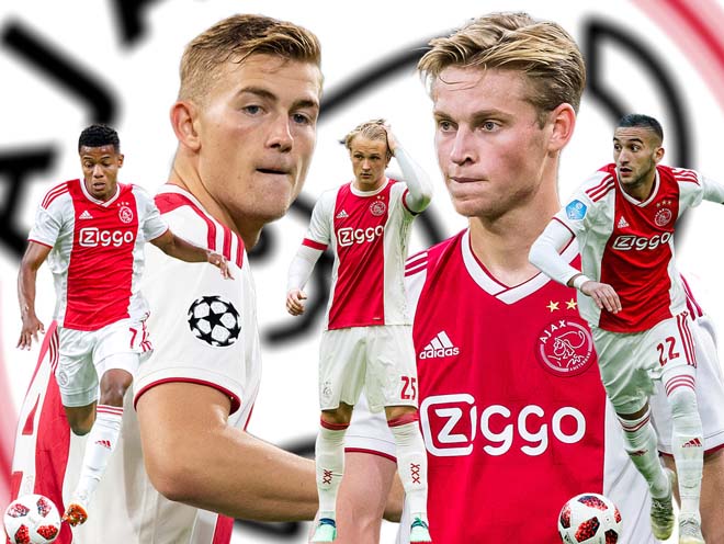 Ajax đã phải bán đi nhiều ngôi sao của mình, như là De Ligt, De Jong hay Ziyech