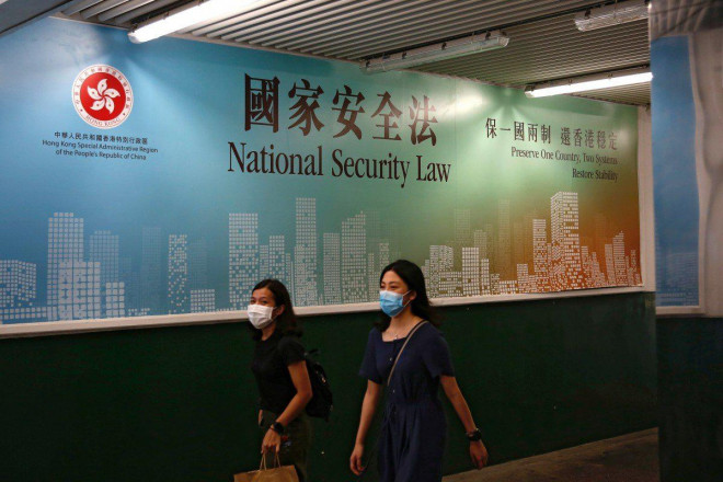Luật an ninh quốc gia của Trung Quốc cho Hồng Kông chính thức có hiệu lực từ ngày 1.7. Ảnh: SCMP