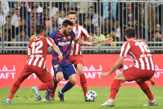 Messi hứa hẹn gặp khó trước Atletico