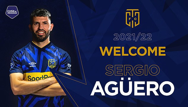 CLB&nbsp;Cape Town City công bố mua xong Aguero trên Twitter