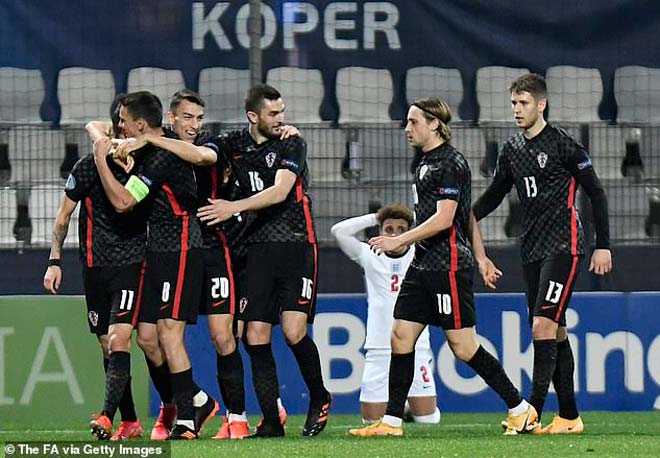 U21 Croatia thua U21 Anh 1-2 nhưng vẫn giật vé vào tứ kết giải U21 châu Âu năm nay từ tay chính đối thủ này