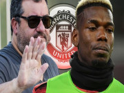 Bóng đá - Pogba từ chối gia hạn MU: Nghe &quot;siêu cò&quot; xúi giục, lộ bến đỗ mới mà cũ