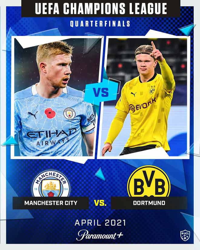 Man City hướng đến sự chuẩn bị tinh thần tốt khi chuẩn bị đấu Dortmund ở lượt đi tứ kết Champions League