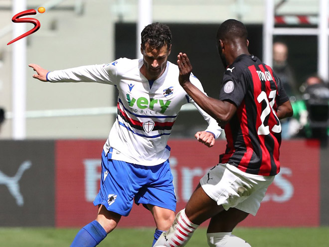 Video AC Milan - Sampdoria: Sai lầm đáng trách, sao trẻ tỏa sáng - 1