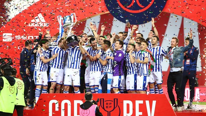 Real Sociedad vô địch Cúp Nhà vua 2019-20