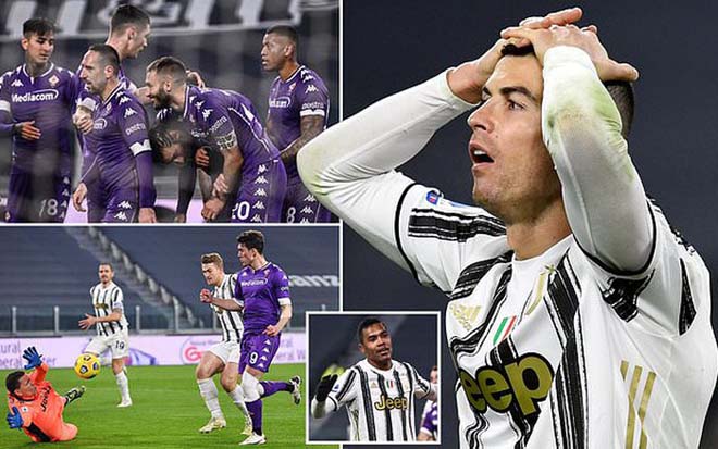 Ronaldo thất vọng với kết quả của Juventus thời gian gần đây