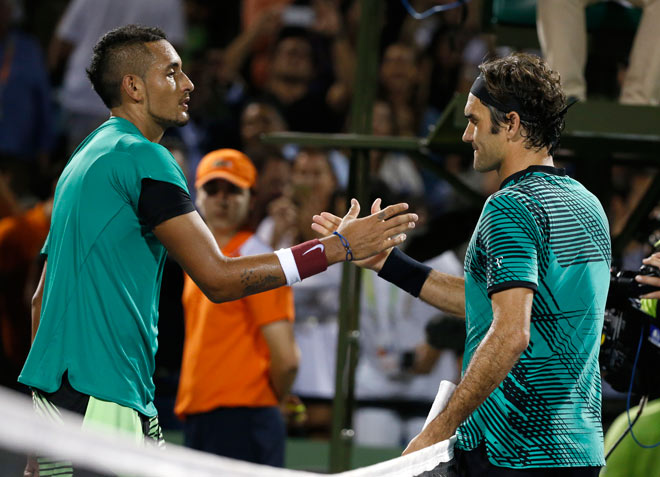 Kyrgios ca ngợi Federer nhưng vẫn tự tin khoe chiến tích từng thắng nhóm "Big 3"