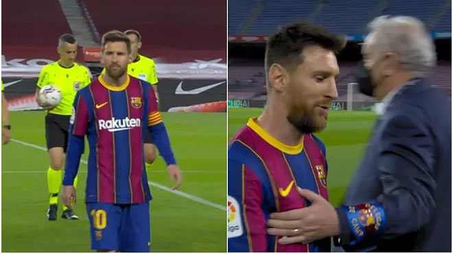 Messi bức xúc trọng tài chính Santiago Jaime&nbsp;Latre suýt khiến mình lỡ hẹn trận "Siêu kinh điển" cuối tuần này và phàn nàn với đại diện Barca - ông Carles Naval