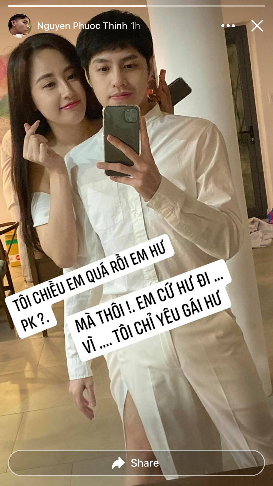 Noo Phước Thịnh thân thiết với tình cũ Mai Phương Thúy