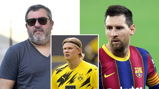 Erling Haaland liệu có hợp với Messi?