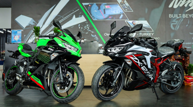 2021 Kawasaki Ninja ZX-25R.