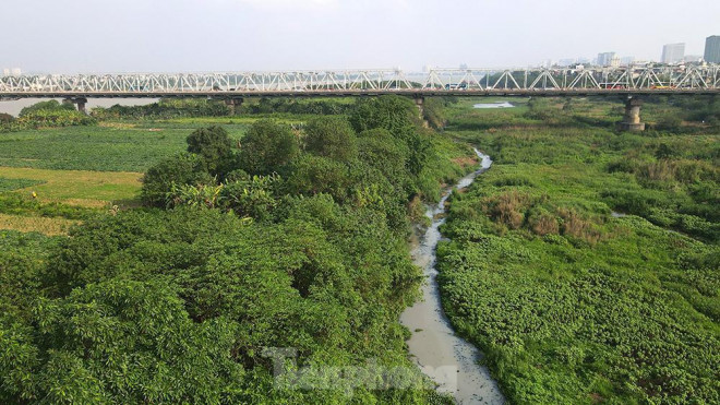 Toàn bộ đồ án được nghiên cứu trên không gian đoạn sông Hồng dài khoảng 40km từ cầu Hồng Hà đến cầu Mễ Sở, bao phủ diện tích khoảng 11.000ha; thuộc địa bàn của 55 phường, xã thuộc 13 quận, huyện; dân số tính toán theo quy hoạch khoảng 280-320 nghìn người.