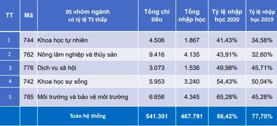 Danh sách 5 nhóm ngành rất khát nhân lực theo thống kê của Bộ GD-ĐT