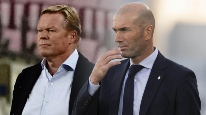 Zidane và Koeman lại có dịp đối đầu trên băng ghế chỉ đạo