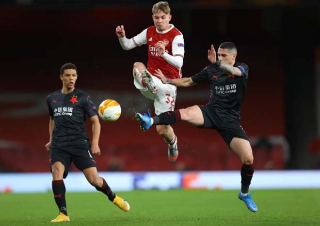 Trực tiếp bóng đá Arsenal - Slavia Praha: Đội khách gỡ hòa phút cuối cùng (Hết giờ) - 3