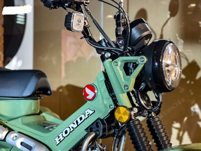 Honda CT125 màu Safari Green nhìn độc đáo - 3