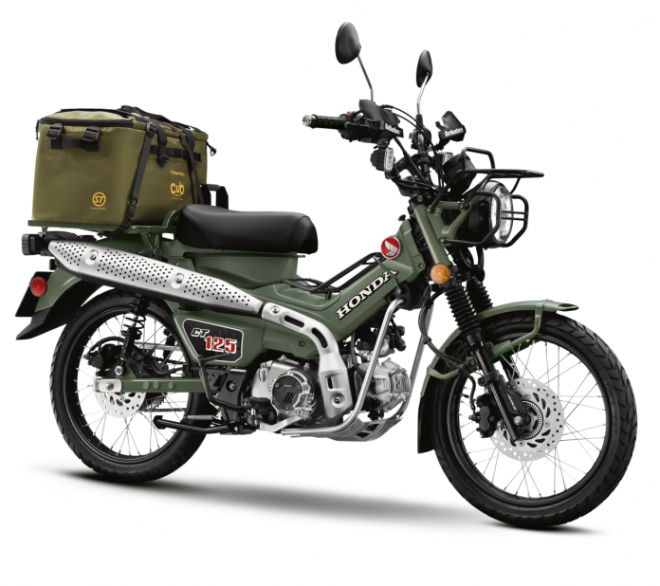 Honda CT125 màu Safari Green nhìn độc đáo - 10