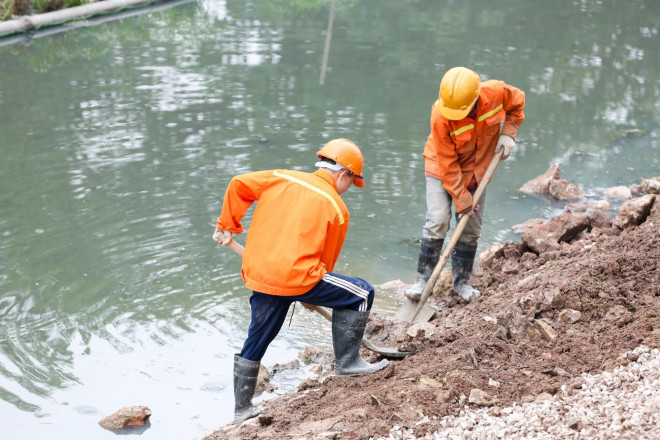 Dự án áp dụng kỹ thuật khoan kích ngầm - kỹ thuật lần đầu tiên được ứng dụng ở Hà Nội.