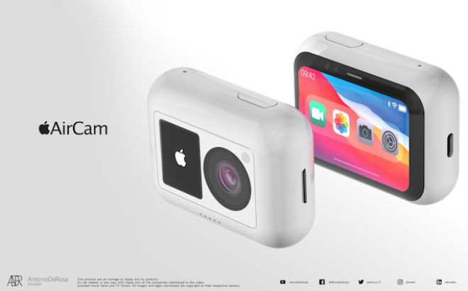 Được cung cấp với nhiều màu sắc khác nhau, AirCam có tất cả mọi thứ mà một thiết bị iOS thế hệ hiện tại mang lại.