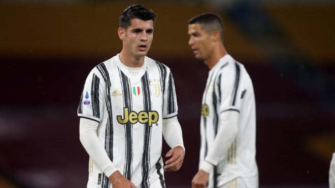 Cả Morata lẫn Ronaldo đều có nguy cơ phải chia tay Juventus