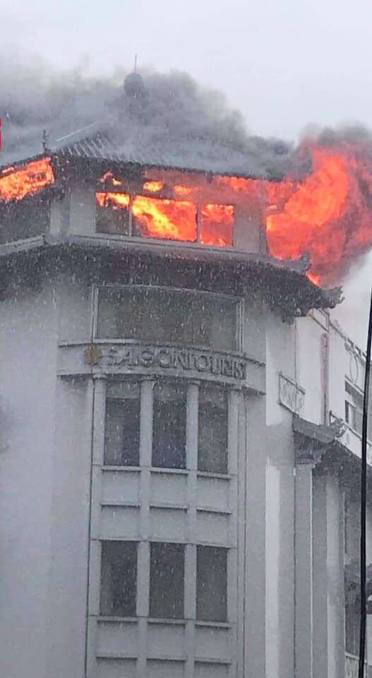 Khách sạn Đồng Khánh nơi xảy ra hỏa hoạn