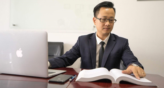 Luật sư Nguyễn Minh Hải – Người sáng lập và điều hành Công ty Luật Hùng Sơn.