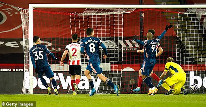 Trực tiếp bóng đá Sheffield United - Arsenal: Hụt bàn danh dự đáng tiếc (Hết giờ) - 5