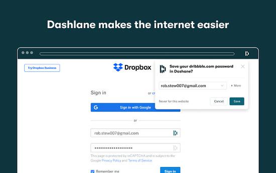 Dashlane là một ứng dụng quản lý mật khẩu và ví kỹ thuật số dựa trên đăng ký đa nền tảng có sẵn trên macOS, Windows, iOS và Android.