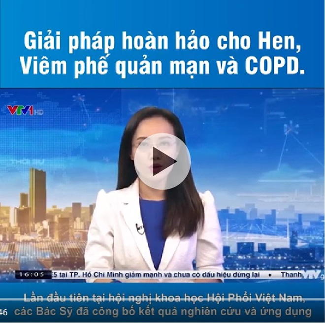 Thời sự VTV1 đưa tin về công trình nghiên cứu sản phẩm chứa cao lá hen trên bệnh nhân bị phổi tắc nghẽn mạn tính – Copd tại Hoa Kỳ