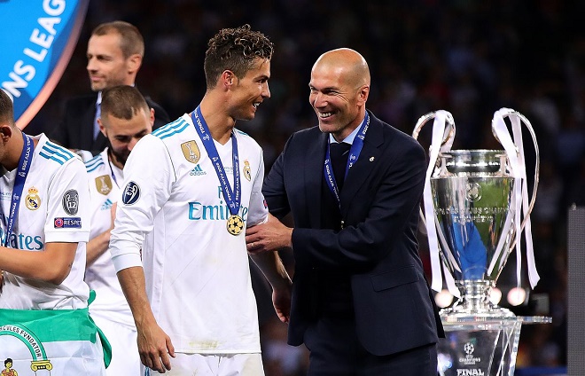 Ronaldo từng&nbsp;là học trò cưng của Zidane tại&nbsp;Real Madrid