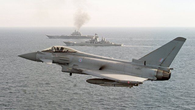 Máy bay Typhoon của Không quân Anh