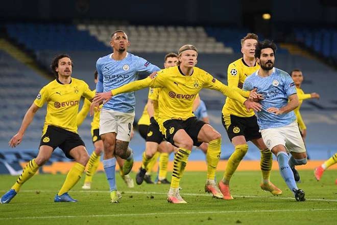 Dortmund không dễ buông xuôi khi quyết tâm đảo ngược tình thế trước Man City trên sân nhà Signal Iduna Park