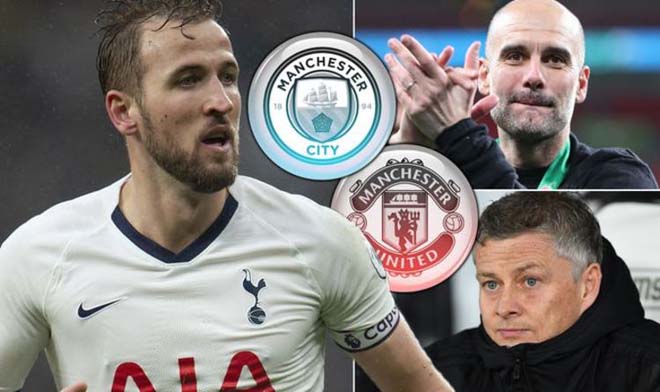 Kane đang được đồn đoán sẽ đến MU hoặc Man City