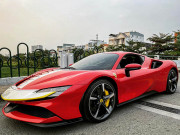 Ngắm xe - Siêu xe Ferrari SF90 Stradale thứ 3 có mặt tại Việt Nam