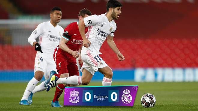 Chung cuộc, Real Madrid cầm hòa Liverpool trong trận lượt về và giành vé vào bán kết Champions League với chiến thắng 3-1 sau 2 lượt trận