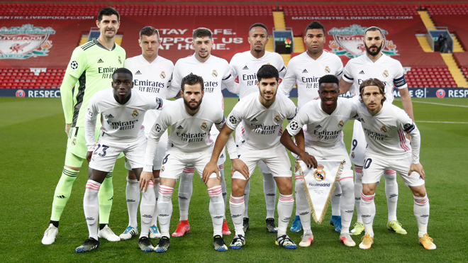 Trong khi đó, Real Madrid thiếu nhiều trụ cột và tiền vệ Valverde phải về đá hậu vệ phải