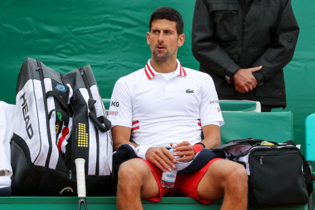 Djokovic không có được phong độ tốt trước Evans