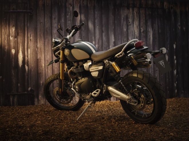 2021 Triumph Scrambler 1200 Steve McQueen Edition.