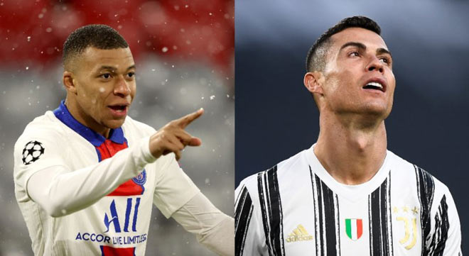Mbappe có thể sang Real Madrid và PSG đã nhắm đến Ronaldo (Juventus) là sự thay thế lý tưởng tiền đạo người Pháp