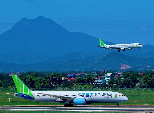 Bamboo Airways cũng đang tiến hành nâng quy mô đội máy bay từ 30 lên 40 chiếc vào cuối năm 2021