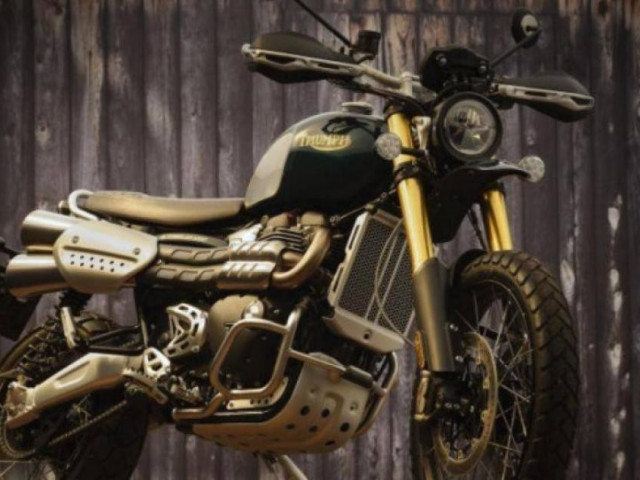 Mô tô cổ điển Triumph Scrambler 1200 Steve McQueen Edition 2021 ra mắt