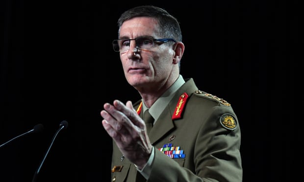 Tướng Angus Campbell, tư lệnh lực lượng quốc phòng Úc. Ảnh: Getty Images
