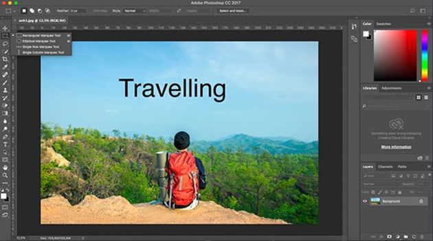 Cách xóa chữ trên ảnh trực tuyến và Photoshop đơn giản - 12