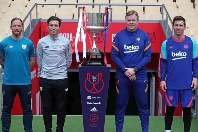 Chức vô địch cúp Nhà Vua năm nay sẽ về tay Bilbao hay Barca?