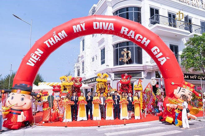 Viện thẩm mỹ DIVA - Rạch Giá khai trương giúp phái đẹp có thêm địa chỉ tân trang nhan sắc uy tín, chất lượng ngay tại Kiên Giang.