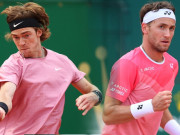 Thể thao - Video tennis Rublev - Ruud: Set 2 nghẹt thở, giật vé đấu Tsitsipas chung kết Monte Carlo