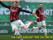 Bóng đá - Video AC Milan - Genoa: Chết lặng khoảnh khắc &quot;đốt&quot; lưới nhà